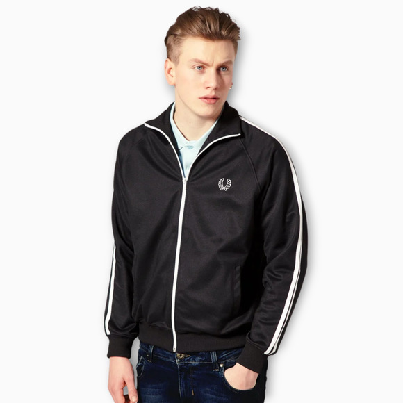 Fred Perry Other - Fred Perry | Medium | Twin Taped Zip Up Track Jacket in Black and White